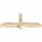 Ekena Millwork Eugene Rough Sawn Timber Gable Bracket, Douglas Fir, 48"W x 20"H x 4"D x 4"F, 10/12 Pitch GBW048X20X0404EUG00RDF - alternate 5